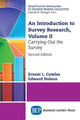 Book cover of: Introduction to Survey Research, Volume II. By: Cowles, Ernest L.
