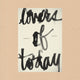 Book cover of: Lovers of Today. By: Garrett Caples
