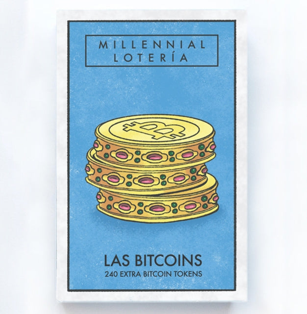 Book cover of: Millennial Loteria: Las Bitcoins. By: Blue Star PRESS