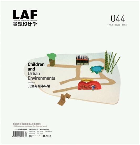 Book cover of: Landscape Architecture Frontiers 044. By: Kongjian Yu