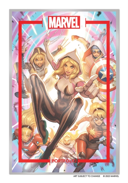 Book cover of: Marvel Portfolio of David Nakayama. By: David Nakayama