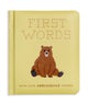 Book cover of: First Words with Cute Embroidered Friends. By: Libby Moore