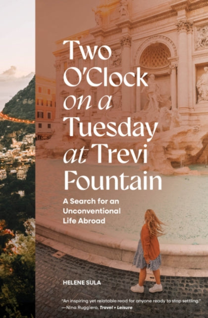 Book cover of: Two O'Clock on a Tuesday at Trevi Fountain. By: Helene Sula