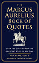 Book cover of: Marcus Aurelius Book of Quotes. By: Nick Benas