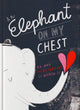 Book cover of: Elephant on My Chest. By: Lucia Zamolo