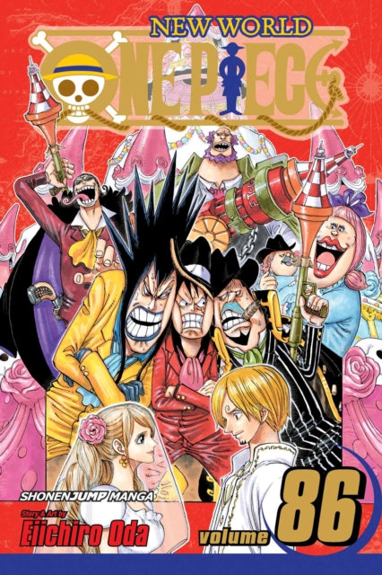 Book cover of: One Piece, Vol. 86. By: 尾田栄一郎
