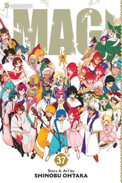 Book cover of: Magi: The Labyrinth of Magic, Vol. 37. By: Shinobu Ohtaka