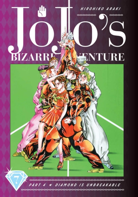 JoJo's Bizarre Adventure: Part 4--Diamond Is Unbreakable, Vol. 7 9781974708130 Hirohiko Araki