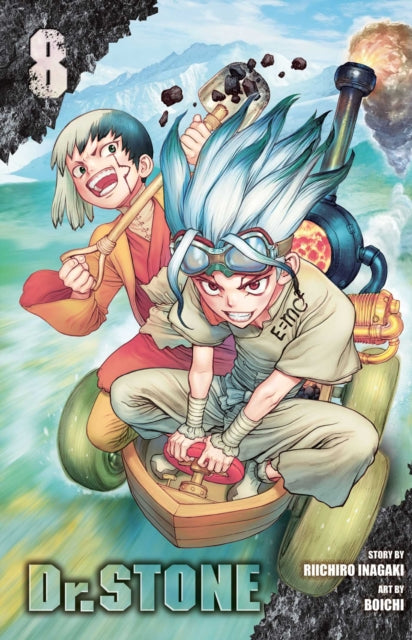 Book cover of: Dr. STONE, Vol. 8. By: Riichiro Inagaki