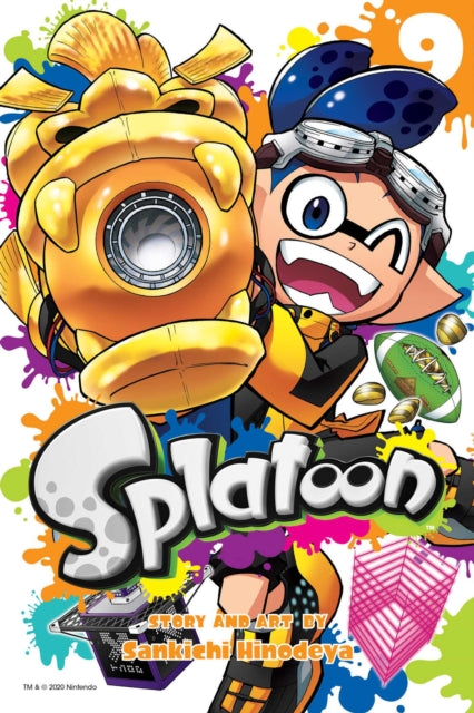 Splatoon, Vol. 9 9781974713349 Sankichi Hinodeya
