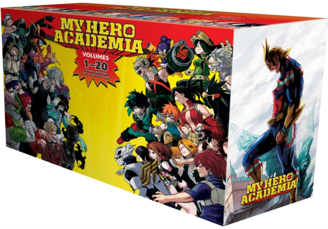 My Hero Academia Box Set 1, Includes volumes 1-20 with premium 9781974735990 Kohei Horikoshi