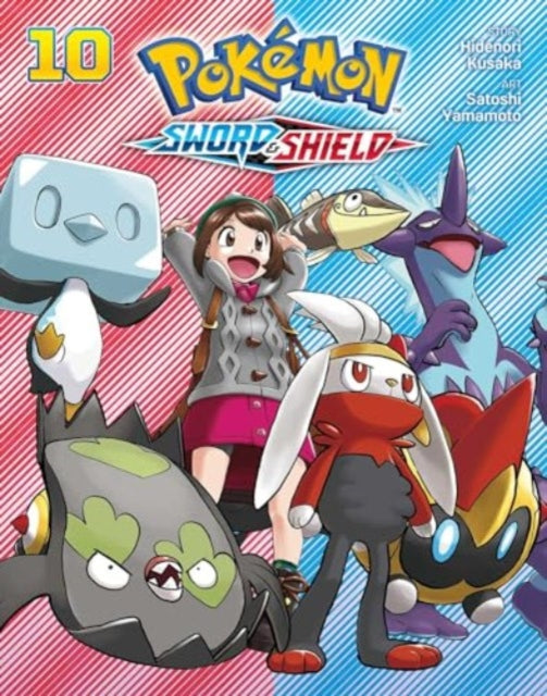 Book cover of: Pokemon: Sword & Shield, Vol. 10. By: Hidenori Kusaka