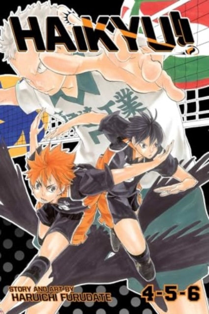 Book cover of: Haikyu!! (3-in-1 Edition), Vol. 2