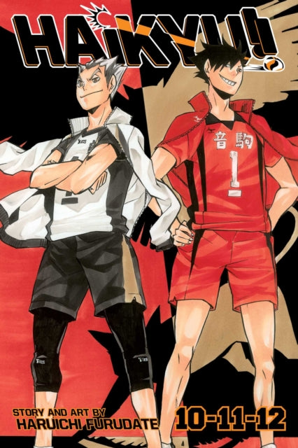 Book cover of: Haikyu!! (3-in-1 Edition), Vol. 4. By: Haruichi Furudate