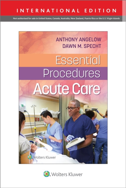 Book cover of: Essential Procedures: Acute Care. By: ANGELOW