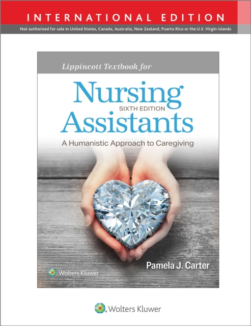 Book cover of: Lippincott Textbook for Nursing Assistants. By: Pamela J. Carter