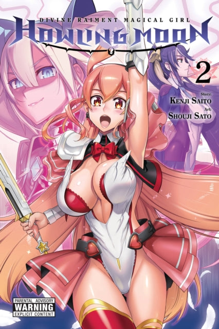 Book cover of: Divine Raiment Magical Girl Howling Moon, Vol. 2. By: Kenji Saito