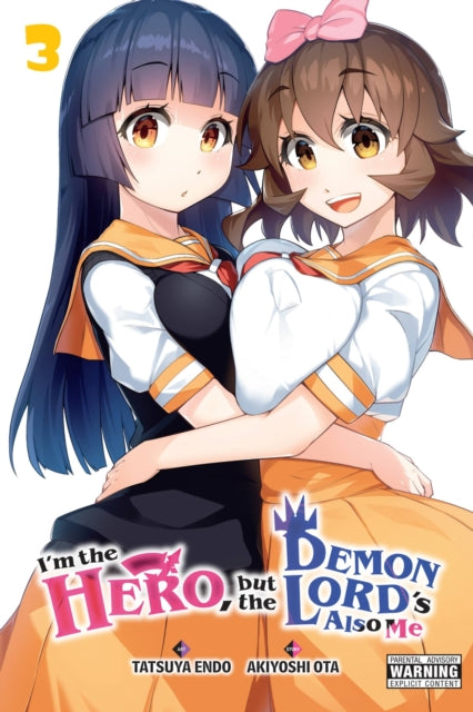 Book cover of: I'm the Hero, but the Demon Lord's Also Me, Vol. 3. By: Akiyoshi Ota