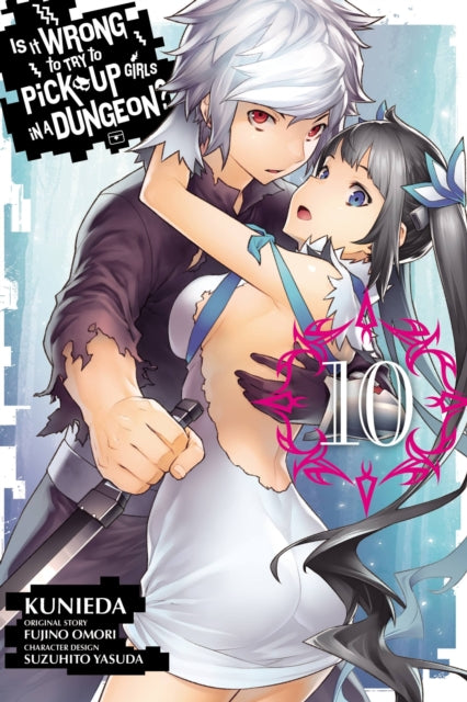 Book cover of: Is It Wrong to Try to Pick Up Girls in a Dungeon?, Vol. 10 (manga). By: 大森藤ノ