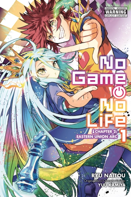 Book cover of: No Game No Life Chapter 2: Eastern Union Arc, Vol. 1 (manga). By: Yuu Kamiya