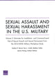 Book cover of: Sexual Assault and Sexual Harassment in the U.S. Military. By: Andrew R. Morral