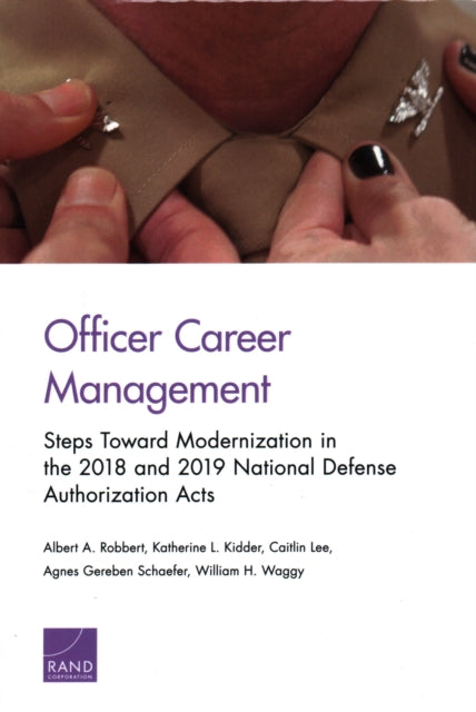 Book cover of: Officer Career Management. By: Albert A. Robbert