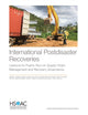 Book cover of: International Postdisaster Recoveries. By: Jennifer D. P. Moroney