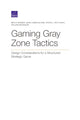 Book cover of: Gaming Gray Zone Tactics. By: Becca Wasser