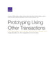 Book cover of: Prototyping Using Other Transactions. By: Lauren A. Mayer