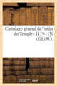 Book cover of: Cartulaire General de l'Ordre Du Temple