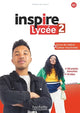 Book cover of: Inspire Lycee 2 - Livre + cahier. A2