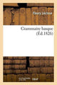 Book cover of: Grammaire Basque