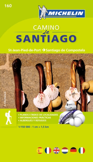 Book cover of: Camino de Santiago - Zoom Map 160