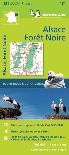 Book cover of: Black Forest, Alsace, Rhine Valley - Zoom Map 131