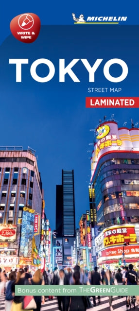 Book cover of: Tokyo- Michelin City Map Laminated 9219. By: Michelin