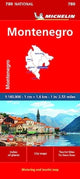 Book cover of: Montenegro - Michelin National Map 780