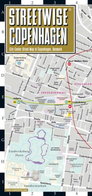 Book cover of: Streetwise Copenhagen Map - Laminated City Center Street Map of Copenhagen, Denmark