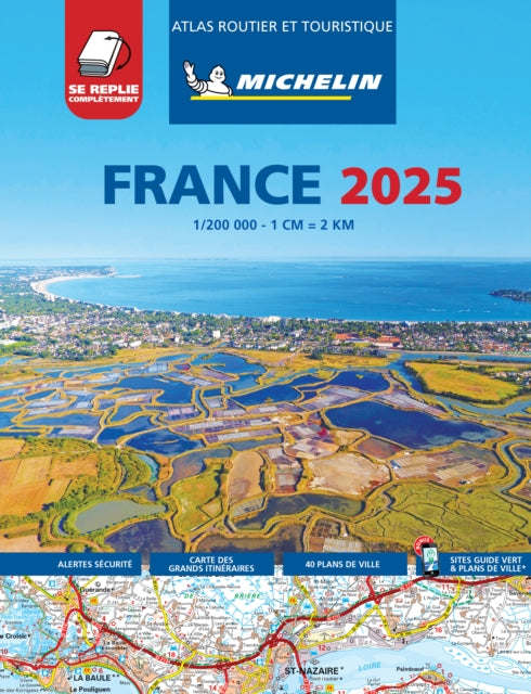 Book cover of: France 2025 - Tourist & Motoring Atlas Multi-flex
