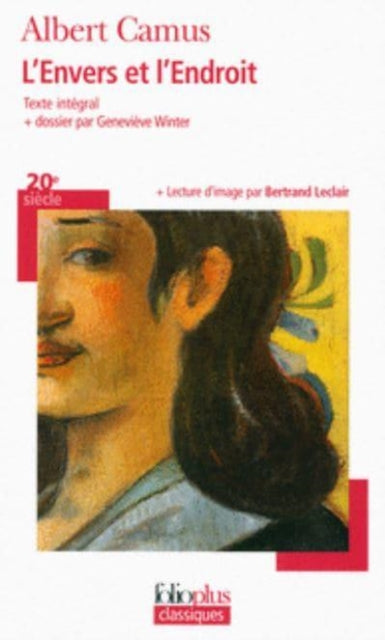 Book cover of: L'envers et l'endroit
