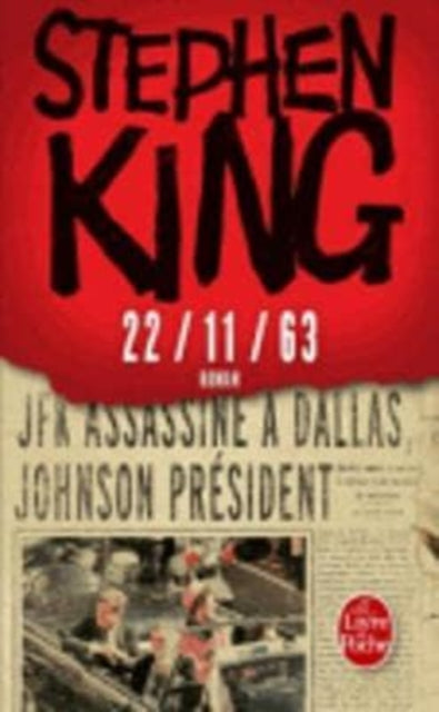 Book cover of: 22/11/63. By: Stephen King