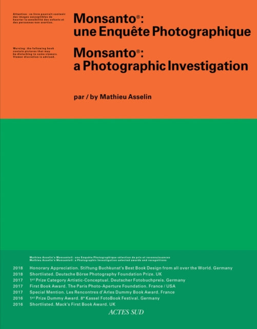 Book cover of: Monsanto. By: Mathieu Asselin