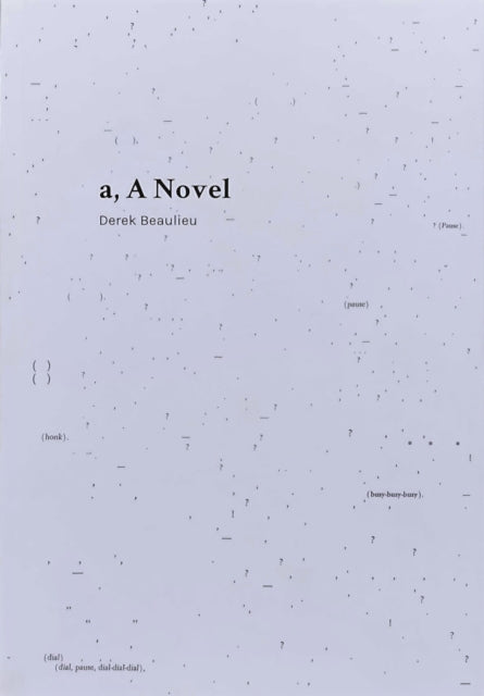 Book cover of: a, A Novel
