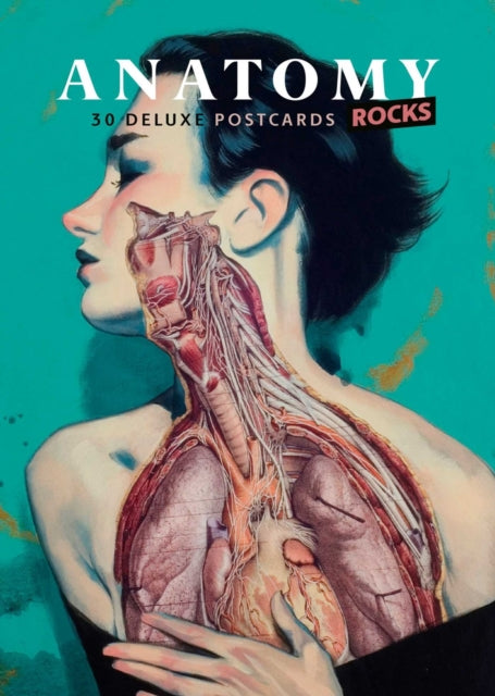 Book cover of: Anatomy Rocks: 30 Deluxe Postcards. By: Rodolphe Lachat