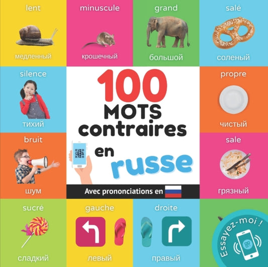 Book cover of: 100 mots contraires en russe