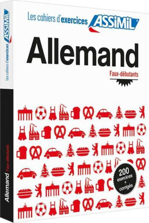 Cahier d'exercices ALLEMAND - faux-debutants
