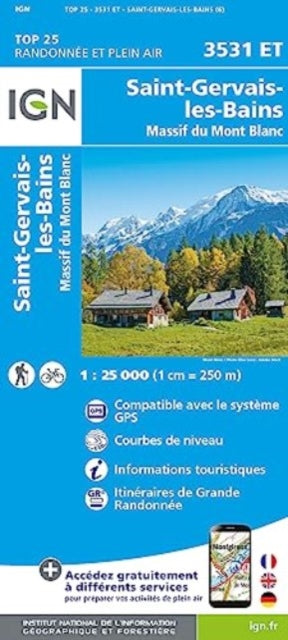 Book cover of: St-Gervais-Les-Bains / Massif du Mont Blanc