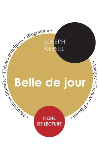 Book cover of: Fiche de lecture Belle de jour (Etude integrale)