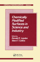 Book cover of: Chemically Modified Surfaces in Science and Industry. By: D. Leyden