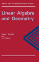 Book cover of: Linear Algebra and Geometry