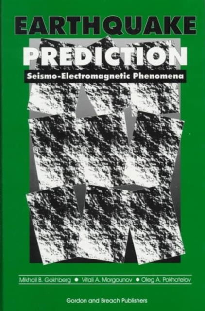 Book cover of: Earthquake Prediction